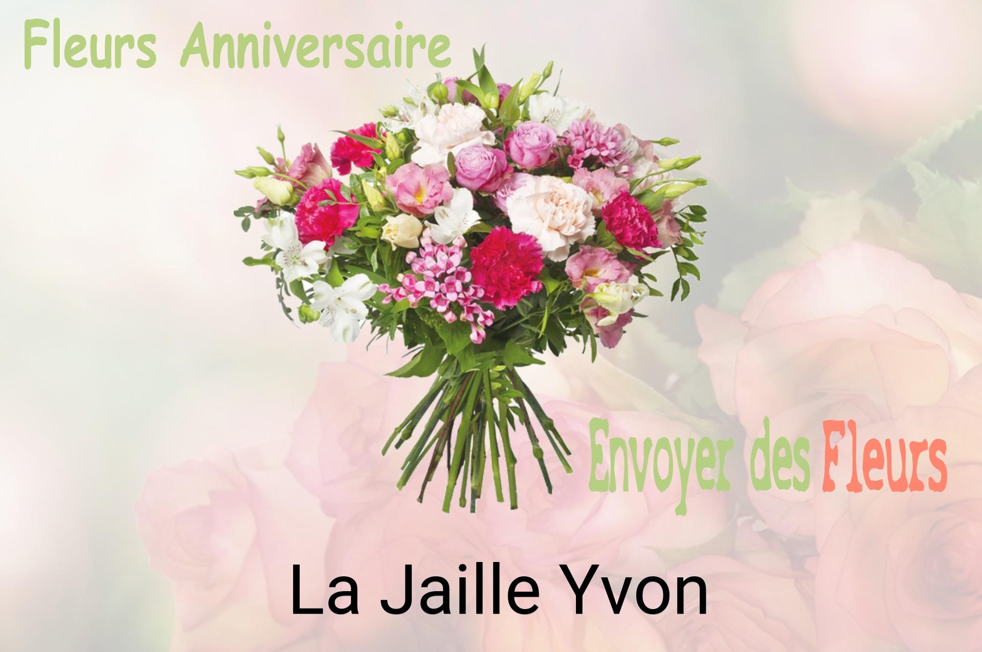 Bouquet de fleurs d’anniversaire livré à La Jaille-Yvon